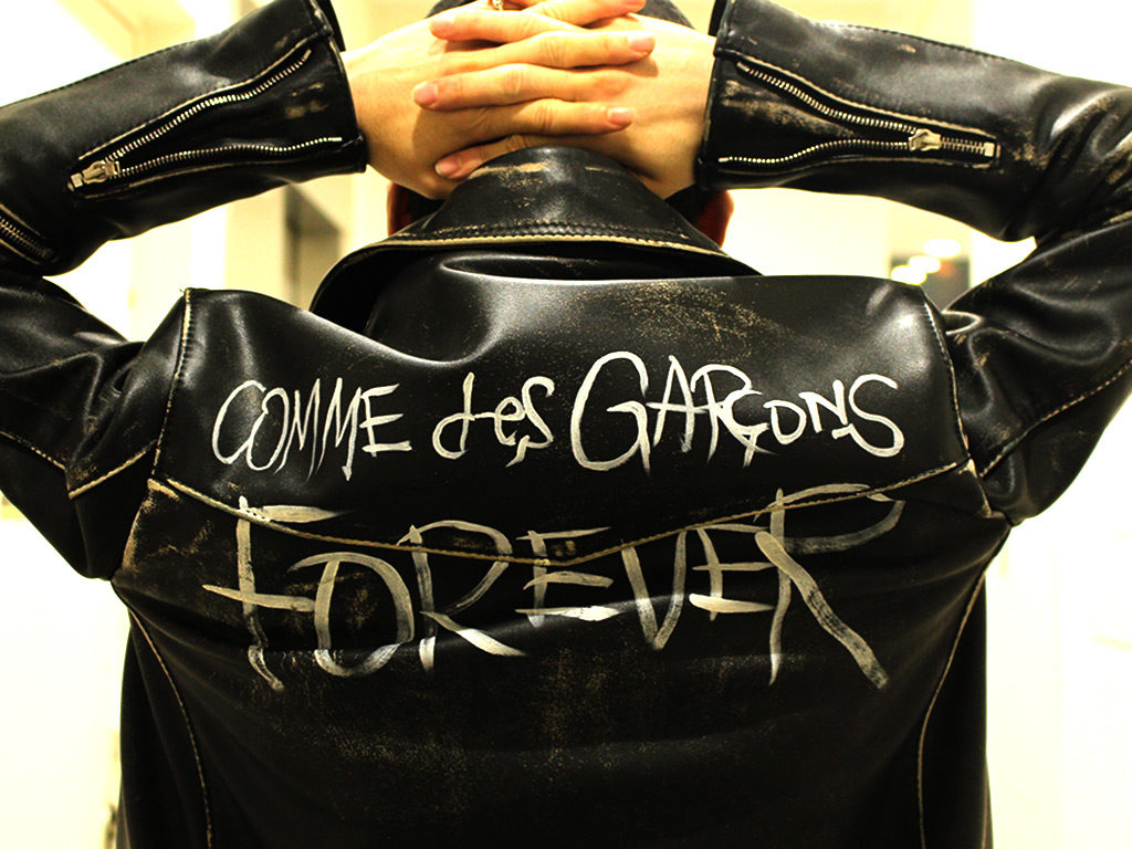 名作。流行。とは、これ。-COMME des GARCONS × Lewis Leathers