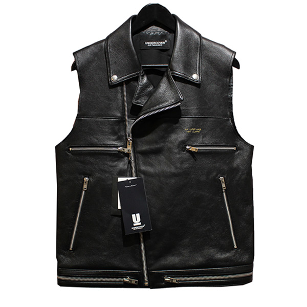 新品 UNDERCOVER アンダーカバー ムートンレザーベスト