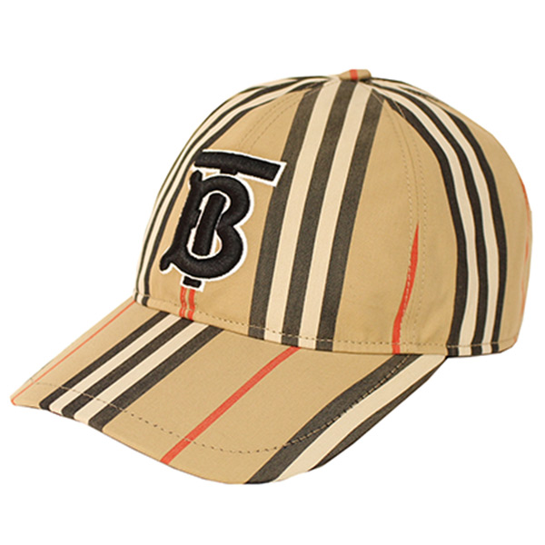 BURBERRY バーバリー 2019SS アイコンストライプ ベースボールキャップ 