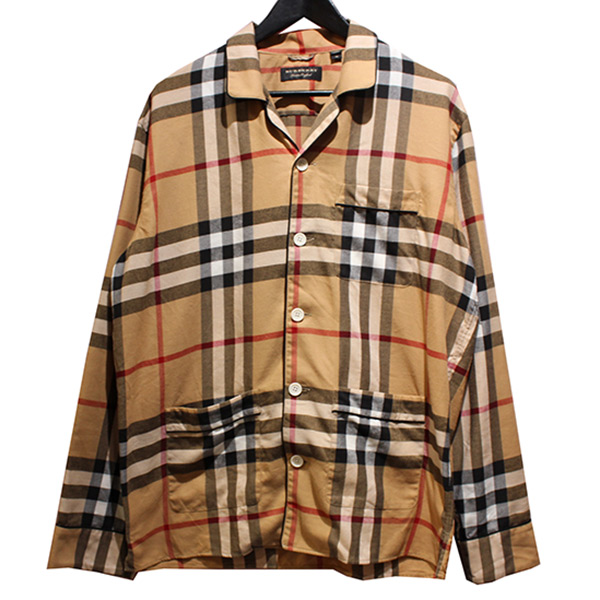 バーバリーパジャマ M BURBERRY バーバリー 2018SS パジャマシャツ