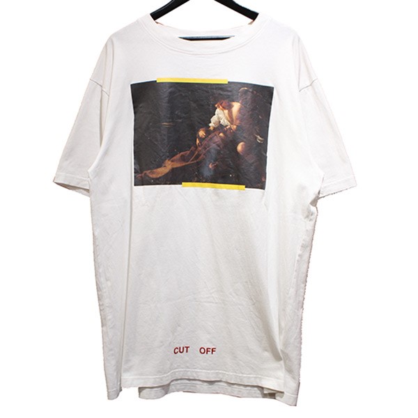 OFF WHITE オフホワイト 16AW FRANCESCO CUT OFF TEE フランチェスコ