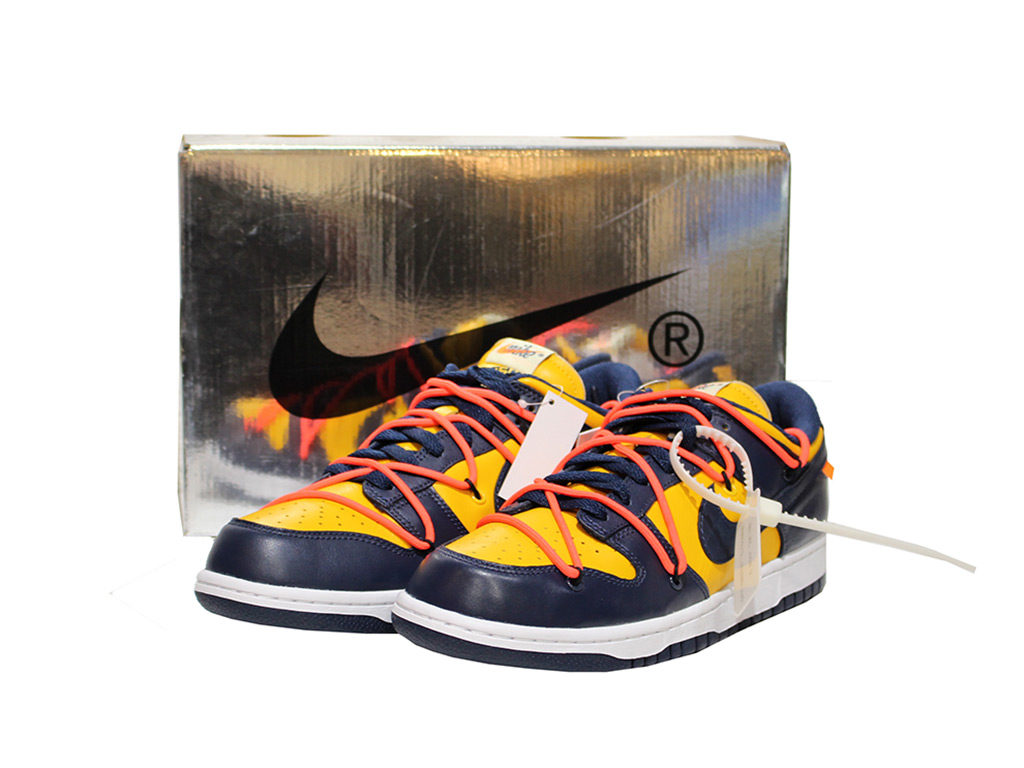 Nike x Off-White Dunk Low University Gold ナイキ オフホワイト ...