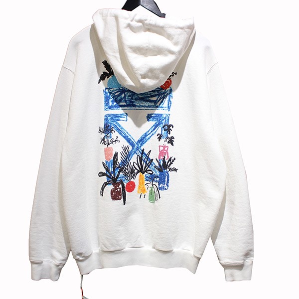 OFF WHITE オフホワイト 19AW Graft Arrows Zip Sweatshirt