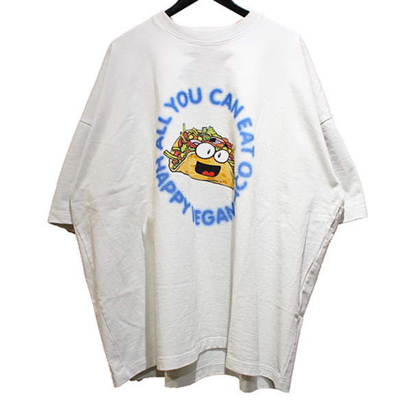 【YOHJIYAMAMOTO】21SS MAY I EAT?長袖Tシャツ