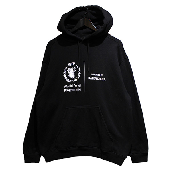 BALENCIAGA バレンシアガ 19AW WFP フーディー WORLD FOOD PROGRAMME 