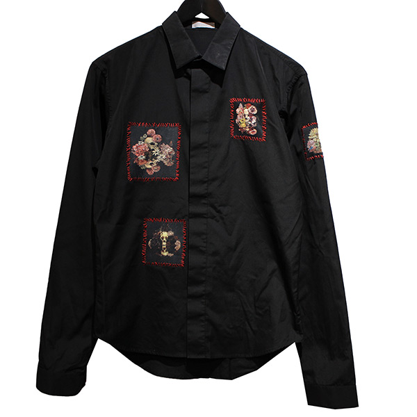 Dior Homme ディオールオム 17SS 亀井徹 ヴァニタス スカルローズ 比翼 ...