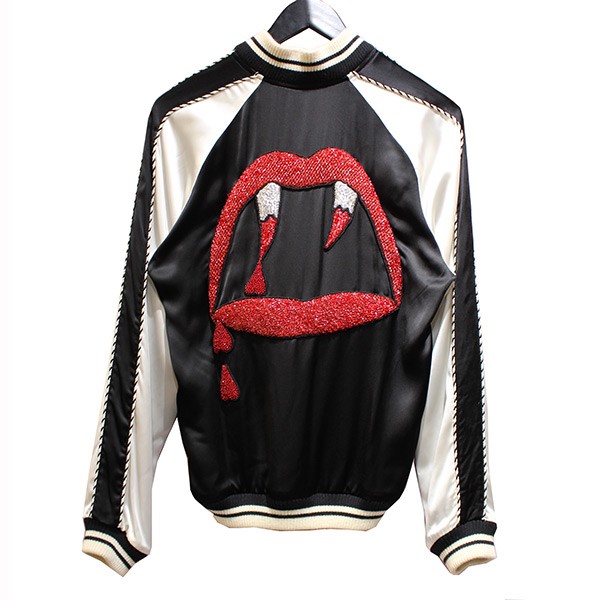 s スカジャン サテンジャケット SAINT LAURENT CELNE monsterdog