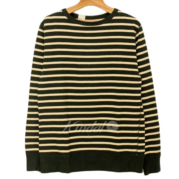 N．HOOLYWOOD／エヌハリウッド 2012SS ボーダ リブコットンニット  