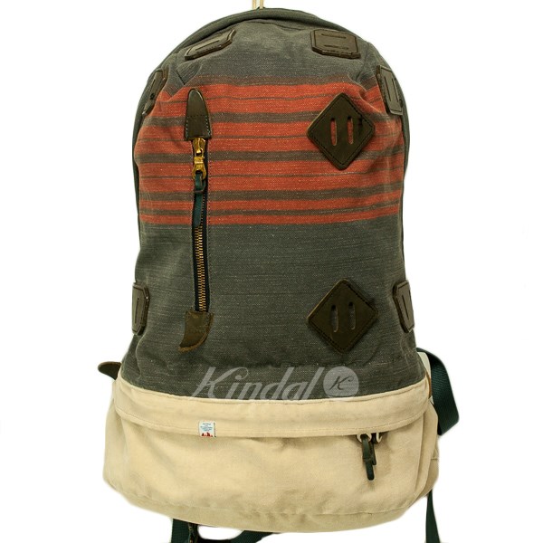 [VISVIM] SUMMIT PAPOOSE レザー切替 バックパック VISVIM] SUMMIT PAPOOSE レザー切替 バックパック