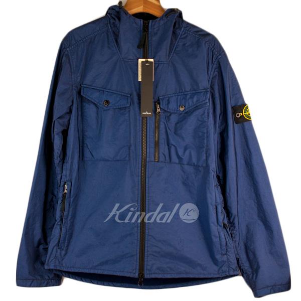 STONE ISLAND/ストーンアイランド flock nylon hooded shirt フロック 