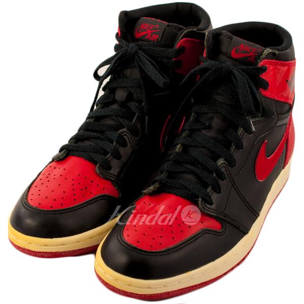 ま*お様 NIKE エアジョーダン1 ブレッド 94年製 箱あり 26cm 加 2026年
