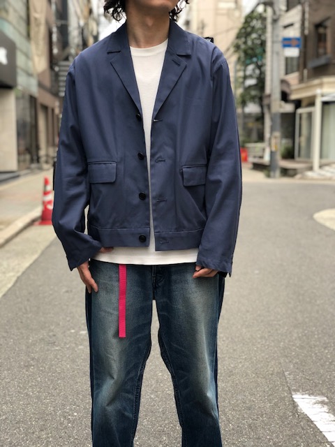 最新作豊富な UNUSED - 18aw URU COTTON SHORT JACKET 2 KHAKIの通販