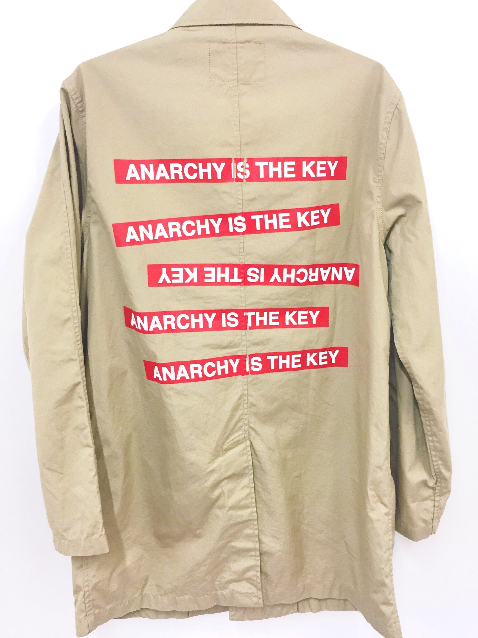 supreme × under cover anarchy is the key