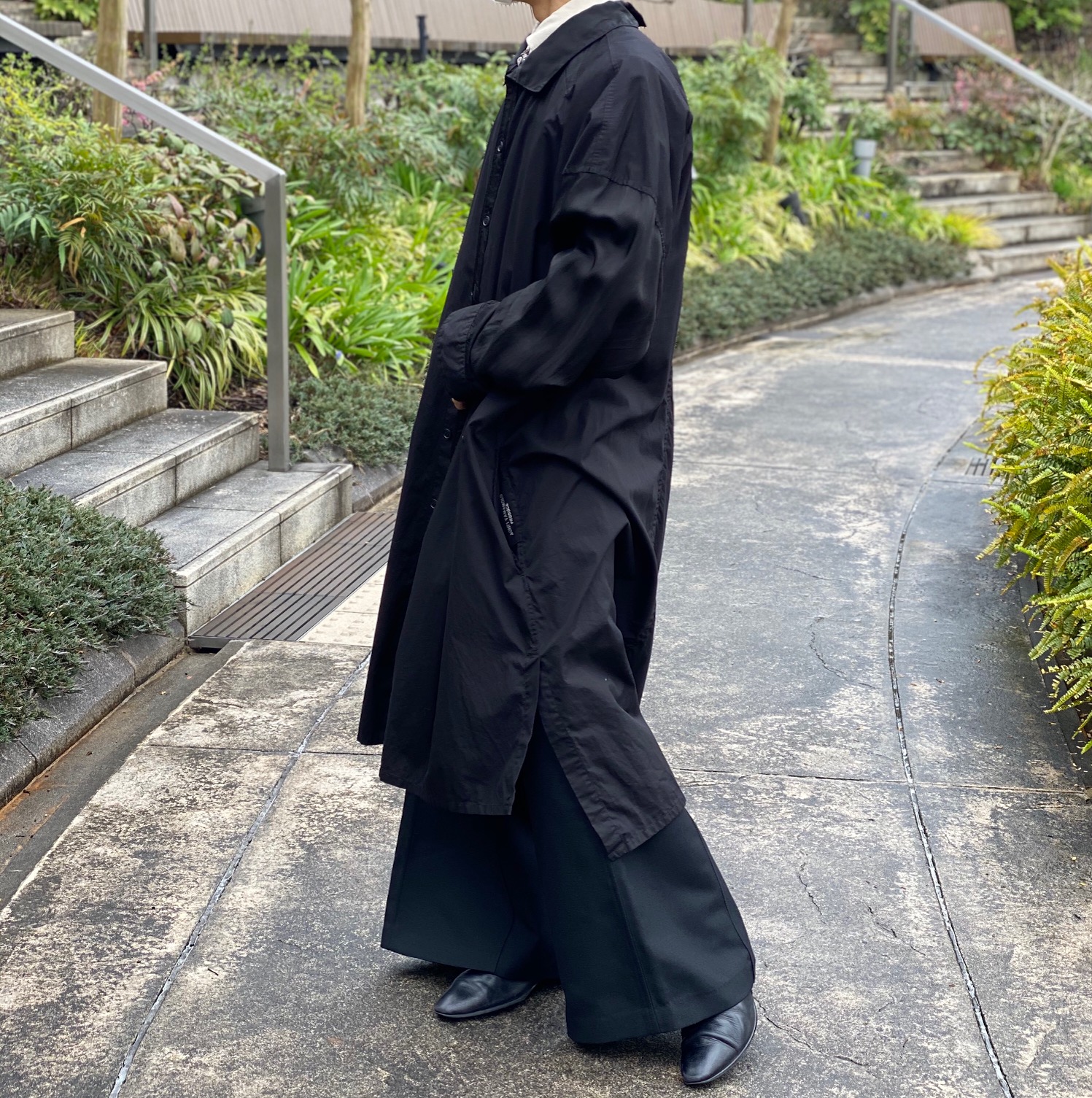 yohji yamamoto pour homme ロングシャツコート