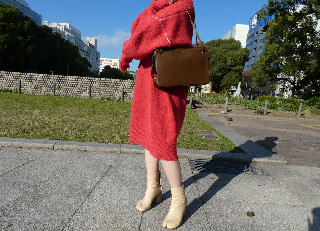 MM6 めづらい ニットワンピース 