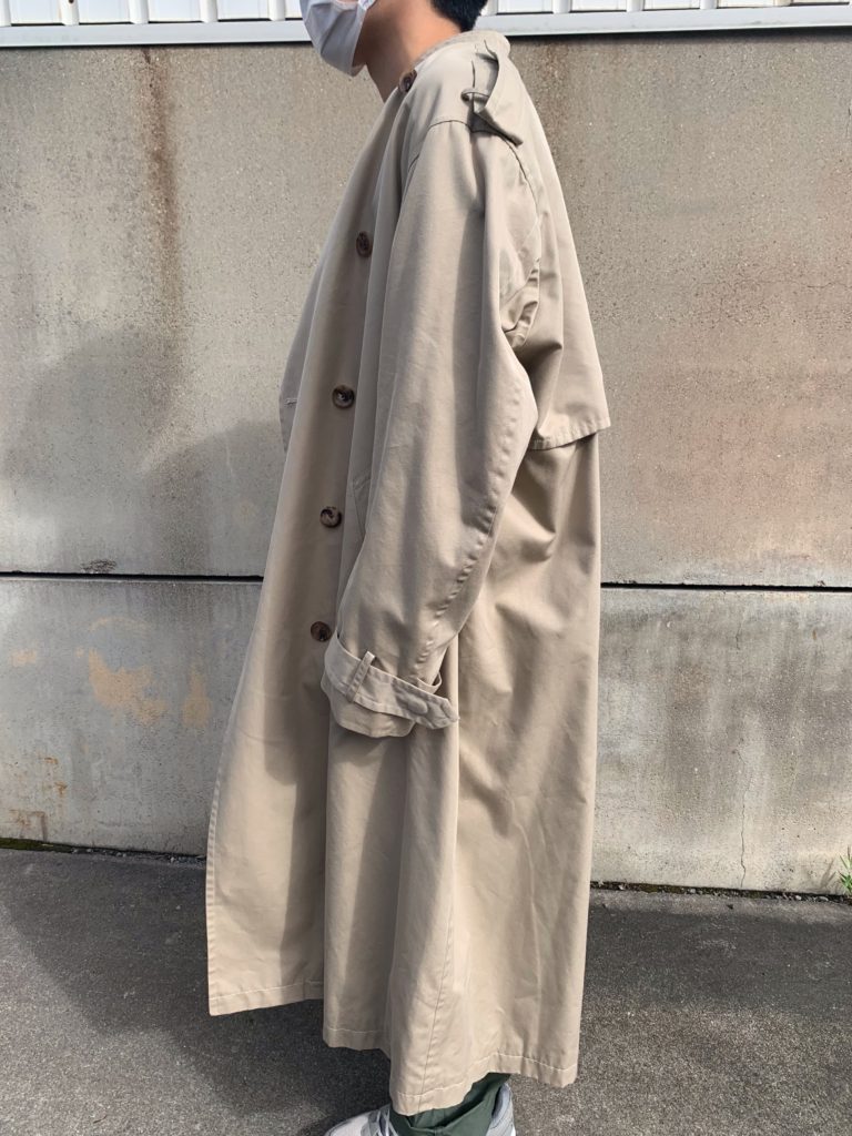 【Fano Studios】Oversized zip Trench coat