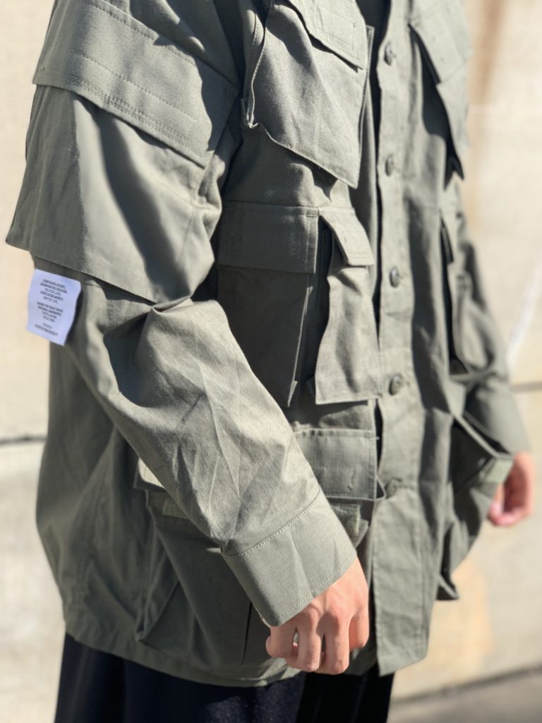 WTAPS  MODULAR シャツ　Lサイズ　OLIVE ダブルタップス