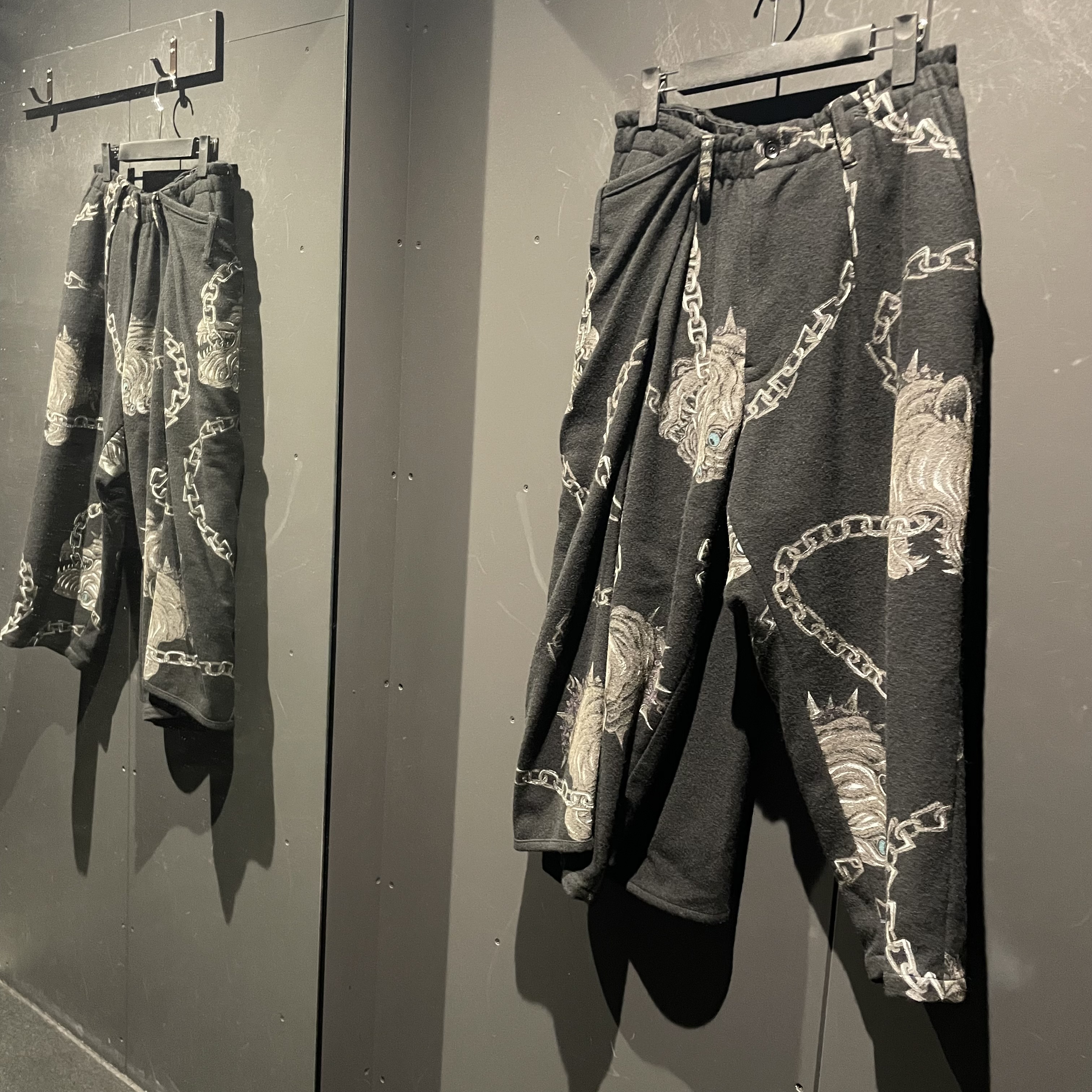 Yohji Yamamoto pour homme】ブルドックチェーン ラップパンツ【買取  