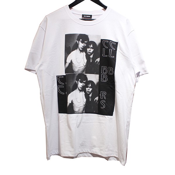 ラフシモンズ RAF SIMONS 19SS Tシャツ 半袖 ホワイトカップル