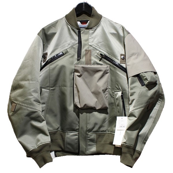 sacai acronym BOMBER JACKET サカイ　アクロニウム