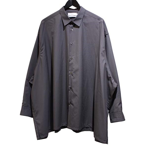 Graphpaper グラフペーパー 21AW FINE WOOL TROPICAL OVERSIZED SHIRT