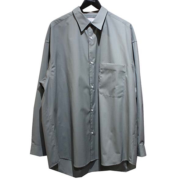 kavalの柿渋染め wide long sleeve shirt Ex Doni's Coverall kavalの柿渋染め wide long sleeve shirt Ex Doni's Coverall