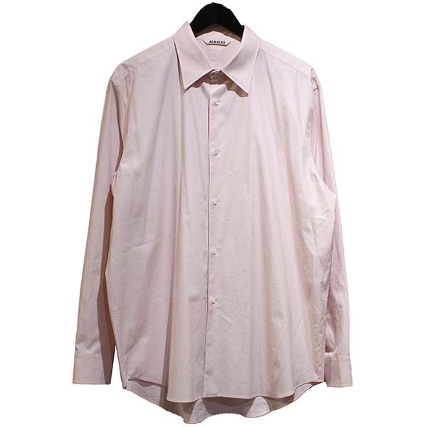 AURALEE オーラリー 22SS WASHED FINX TWILL SHIRTS ウォッシュド