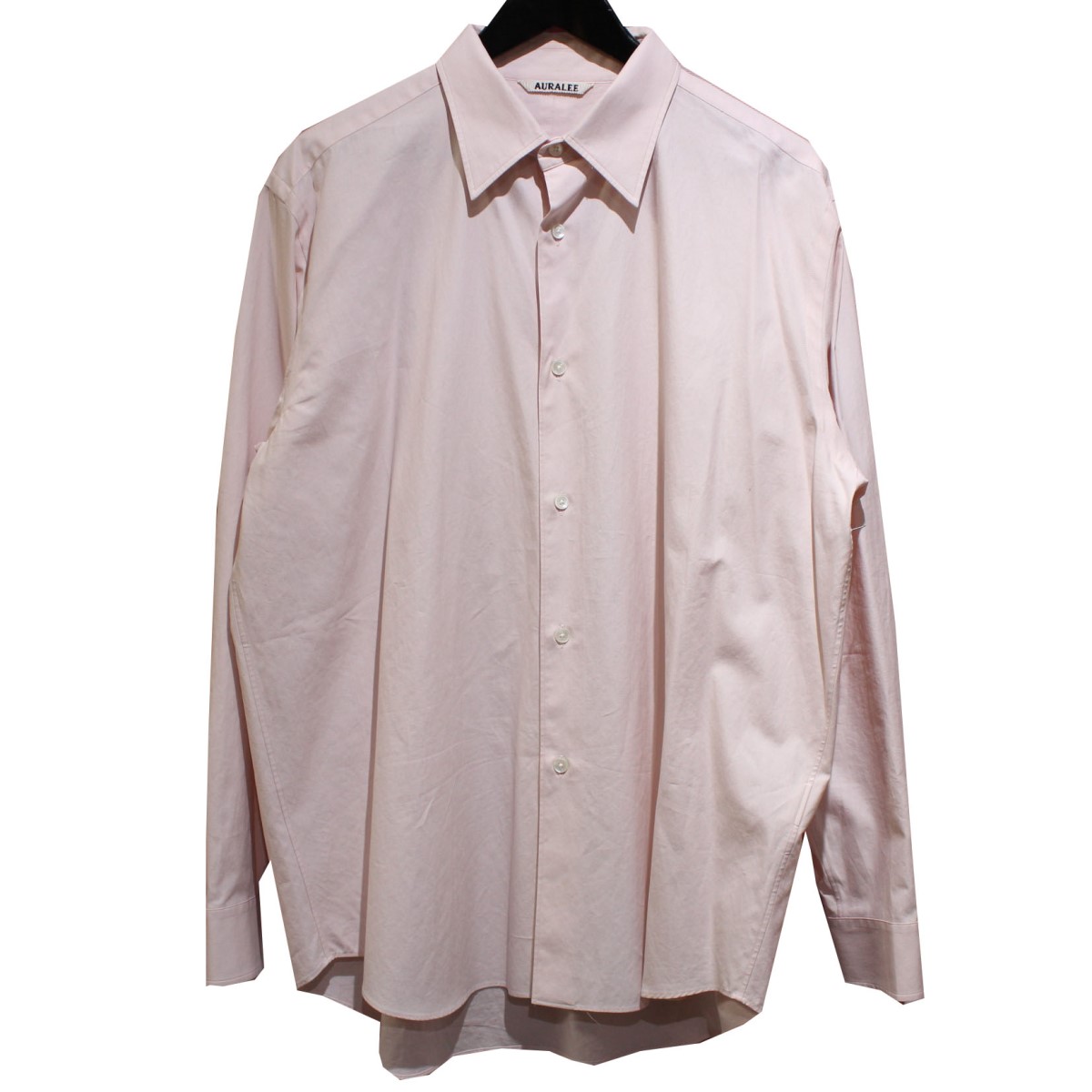 AURALEE / オーラリー | WASHED FINX TWILL BIG HALF SLEEVED SHIRT 