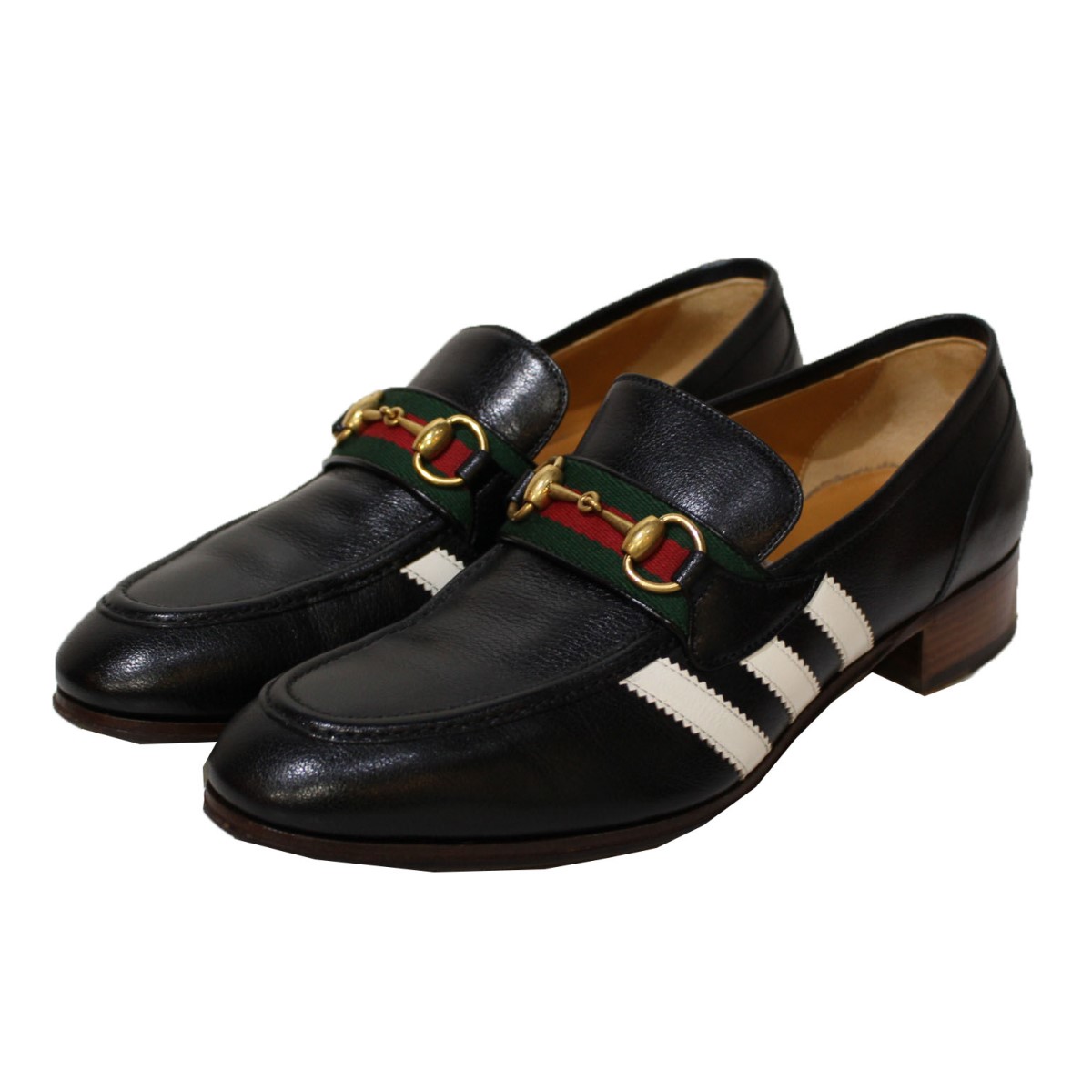 GUCCI × adidas グッチ アディダス 22SS 3ストライプ ビットローファー 