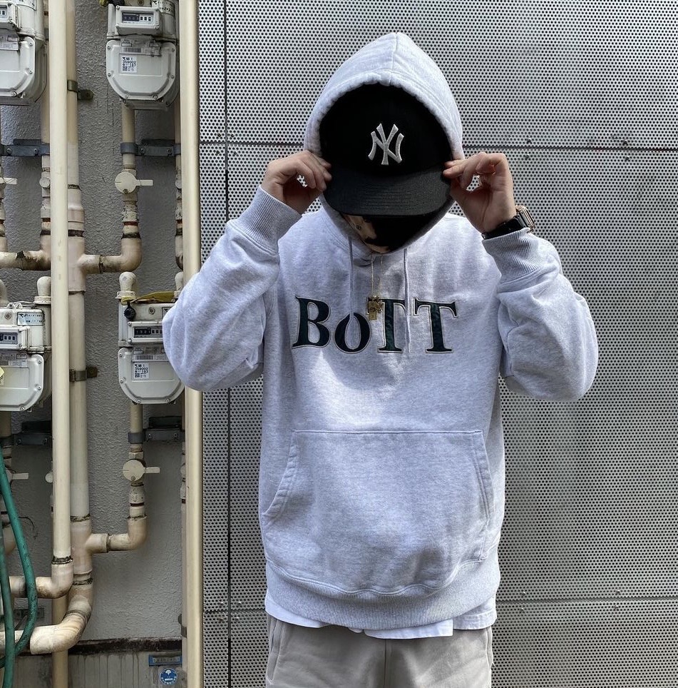 BoTT パーカー OG Logo Hoodie(ash) X Large