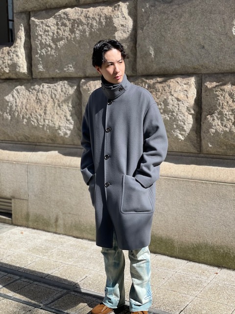 【2/3までの出品】AURALEE SOUTIEN COLLAR COAT