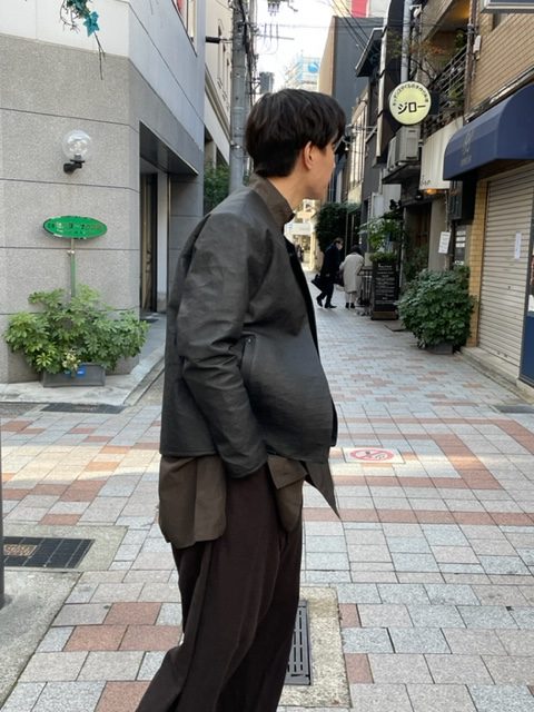 Rofmia ノーカラーボタンジャケット アウター | filmekimi.iksv.org