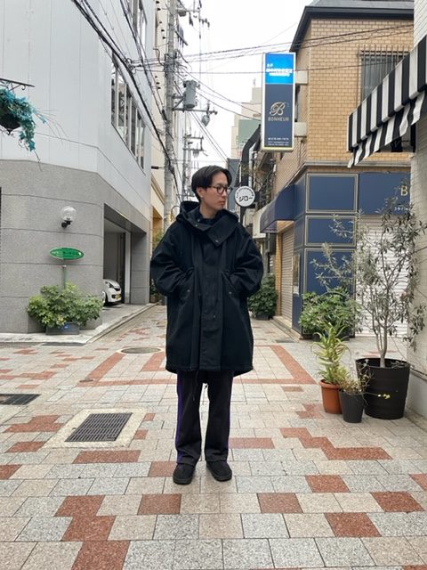 HERILL for JOHN Duck 1951 parka Black袖丈61cm