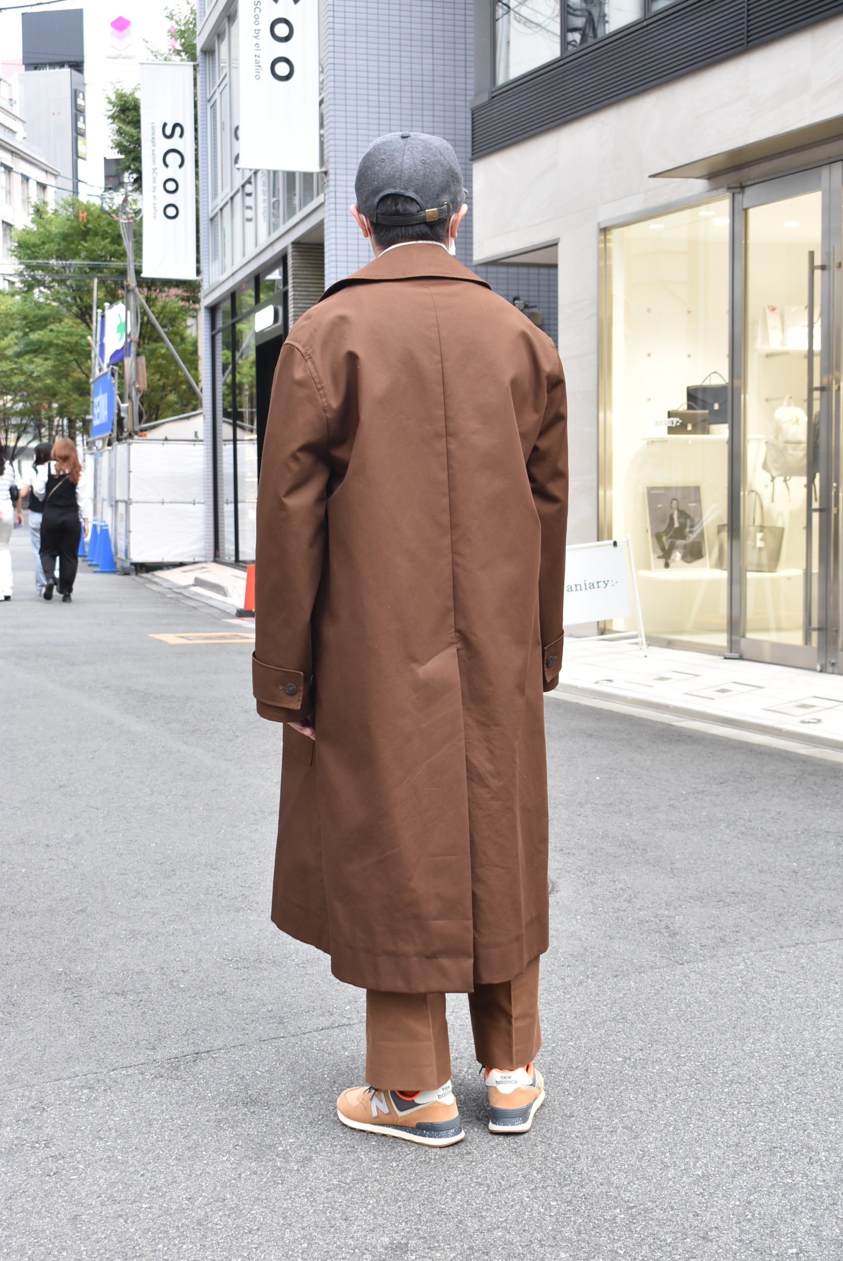 STUDIO NICHOLSON/スタジオニコルソン】20AW DOUBLE LAPEL MACCOAT