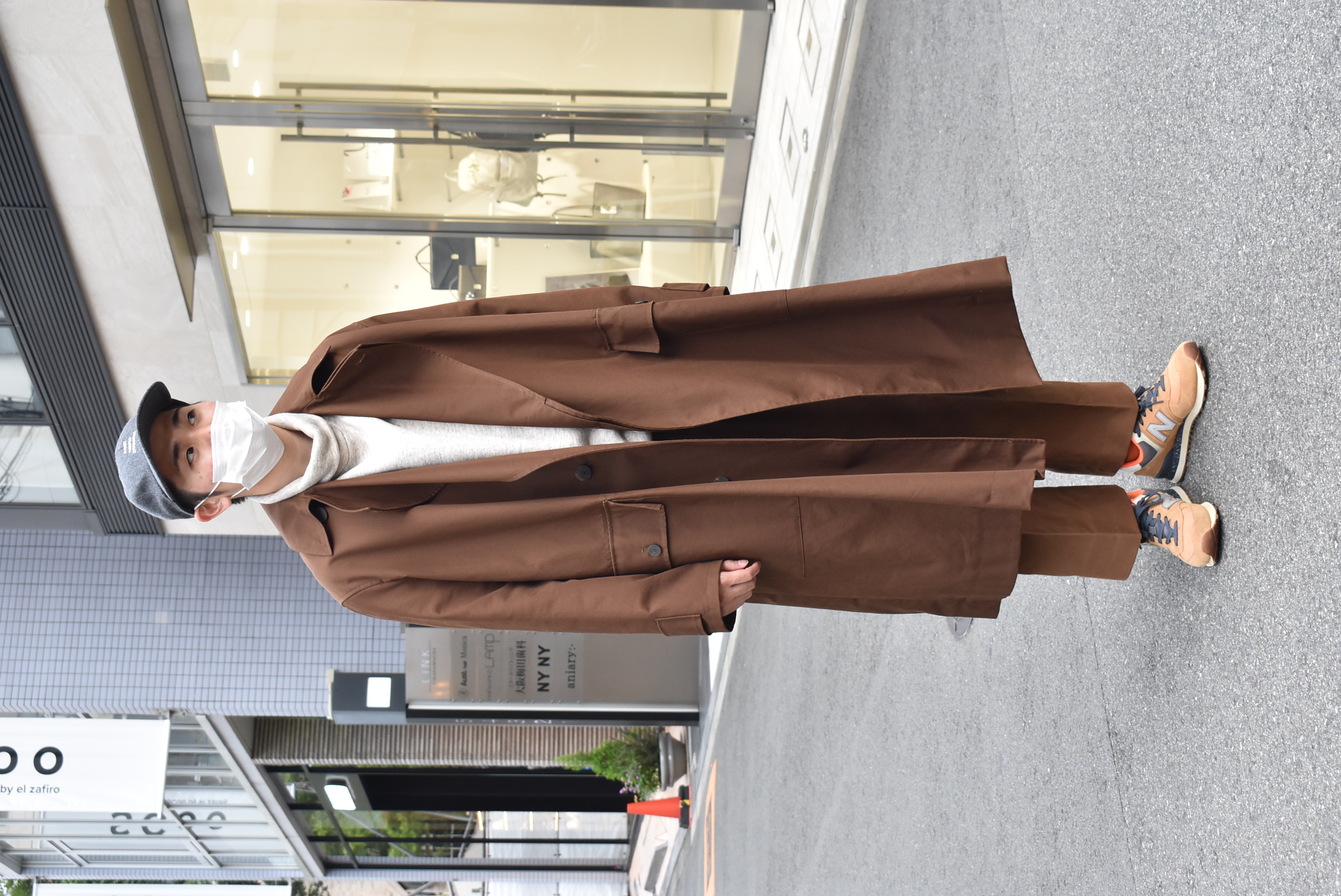 STUDIO NICHOLSON/スタジオニコルソン】20AW DOUBLE LAPEL MACCOAT