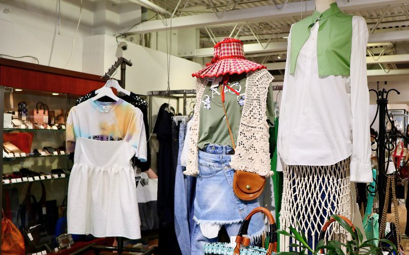 Fashion Display at Kindal Horie