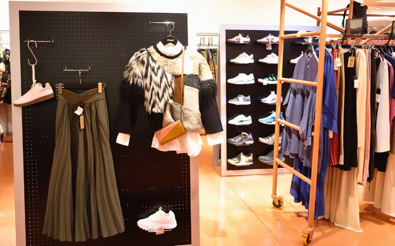 Fashion display at Kindal Nagoya PARCO