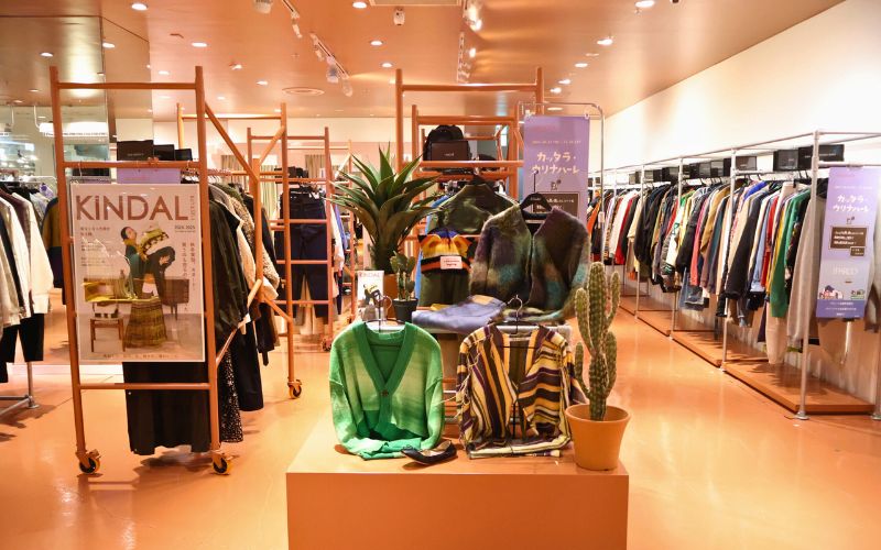 Fashion display at Kindal Nagoya PARCO