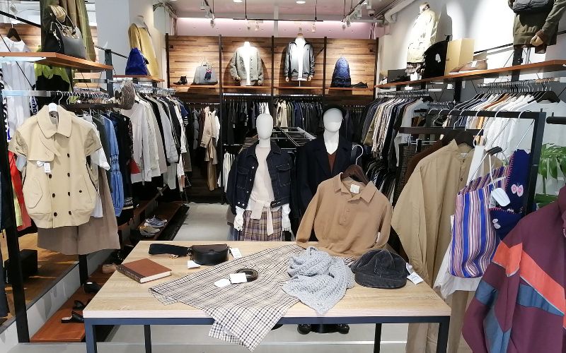 Fashion Display at Kindal Nakameguro