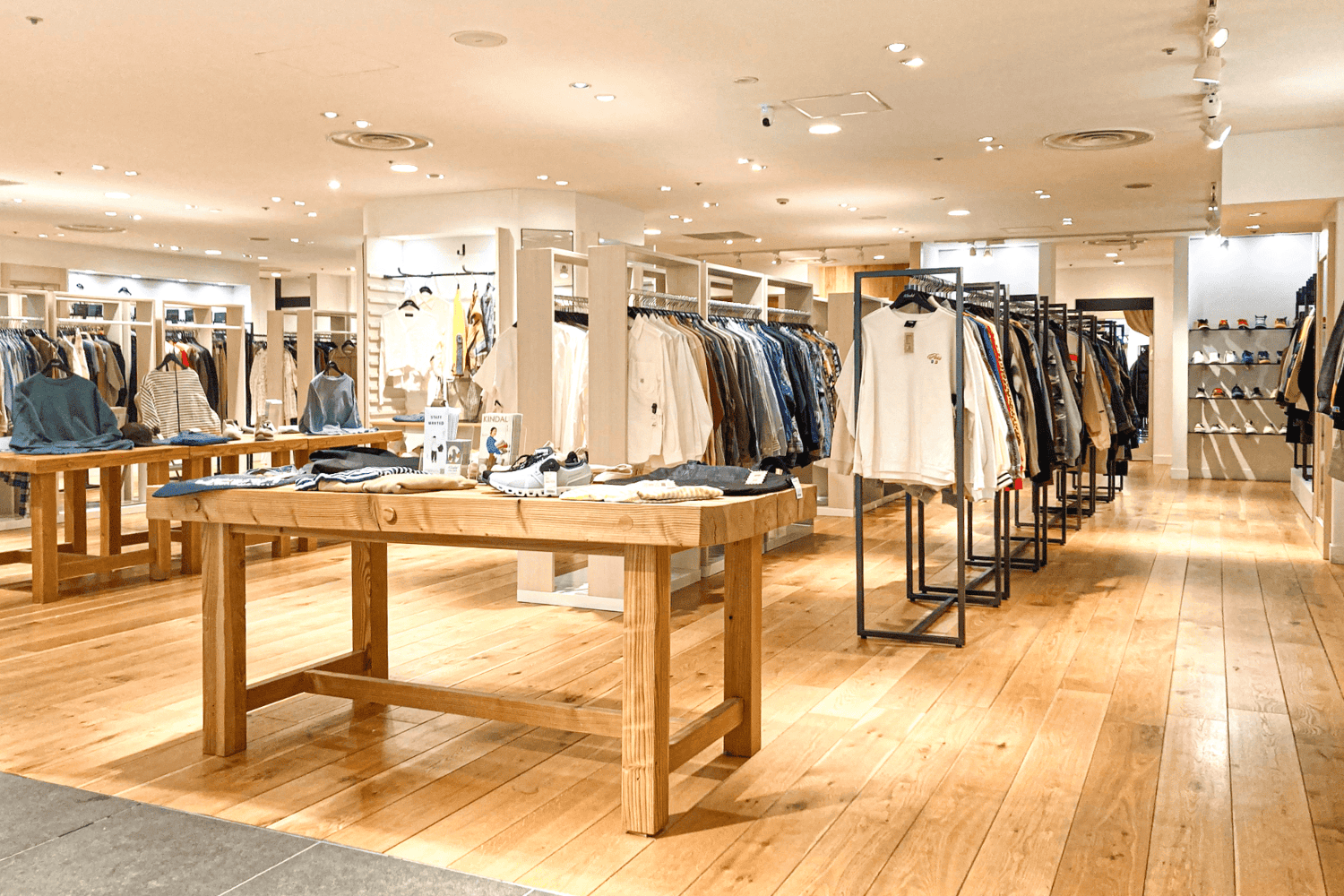 Clothing at Kindal Shizuoka PARCO