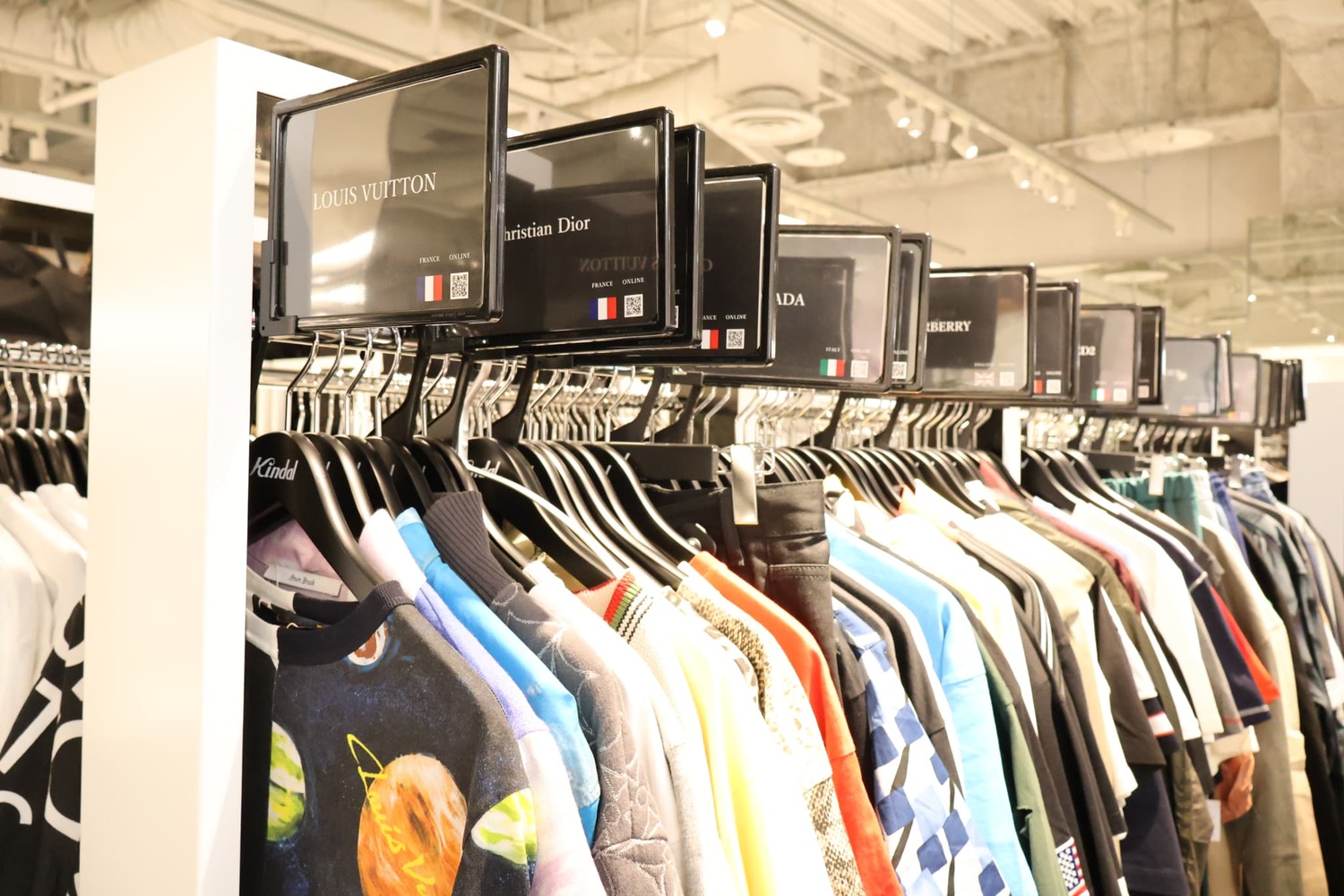 Designer clothing at Kindal Hiroshima PARCO