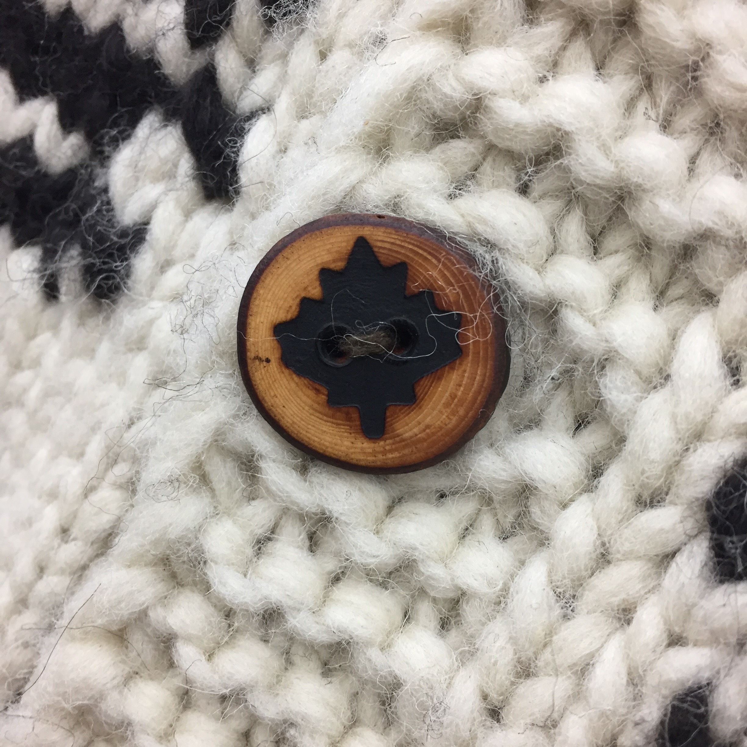 新品 合さ 定価15800円 カナディアンセーター カウチン マフラー