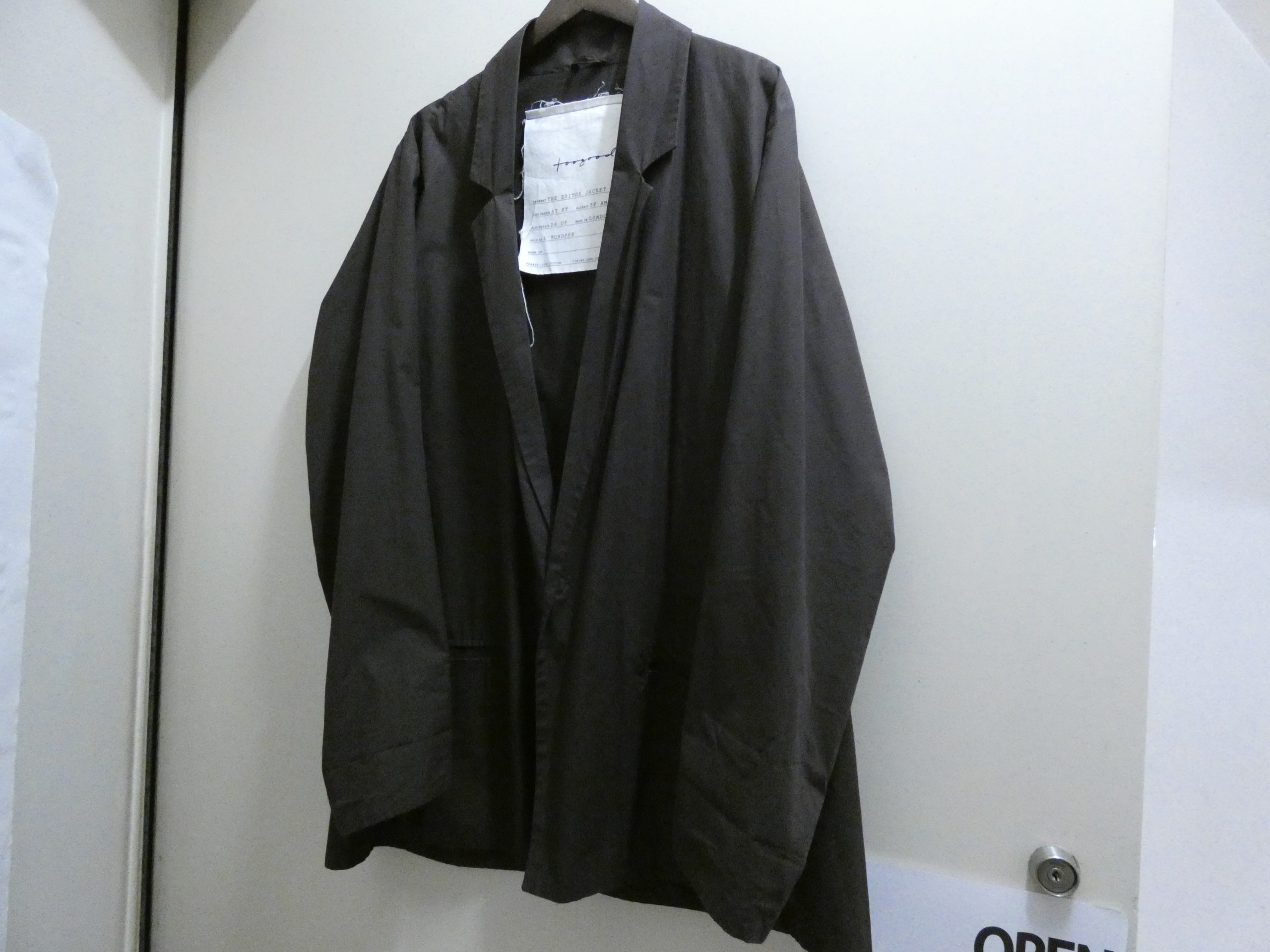 Toogood Jacket The Editor EDITOR - JACKET Blue THE ⁄ toogood 