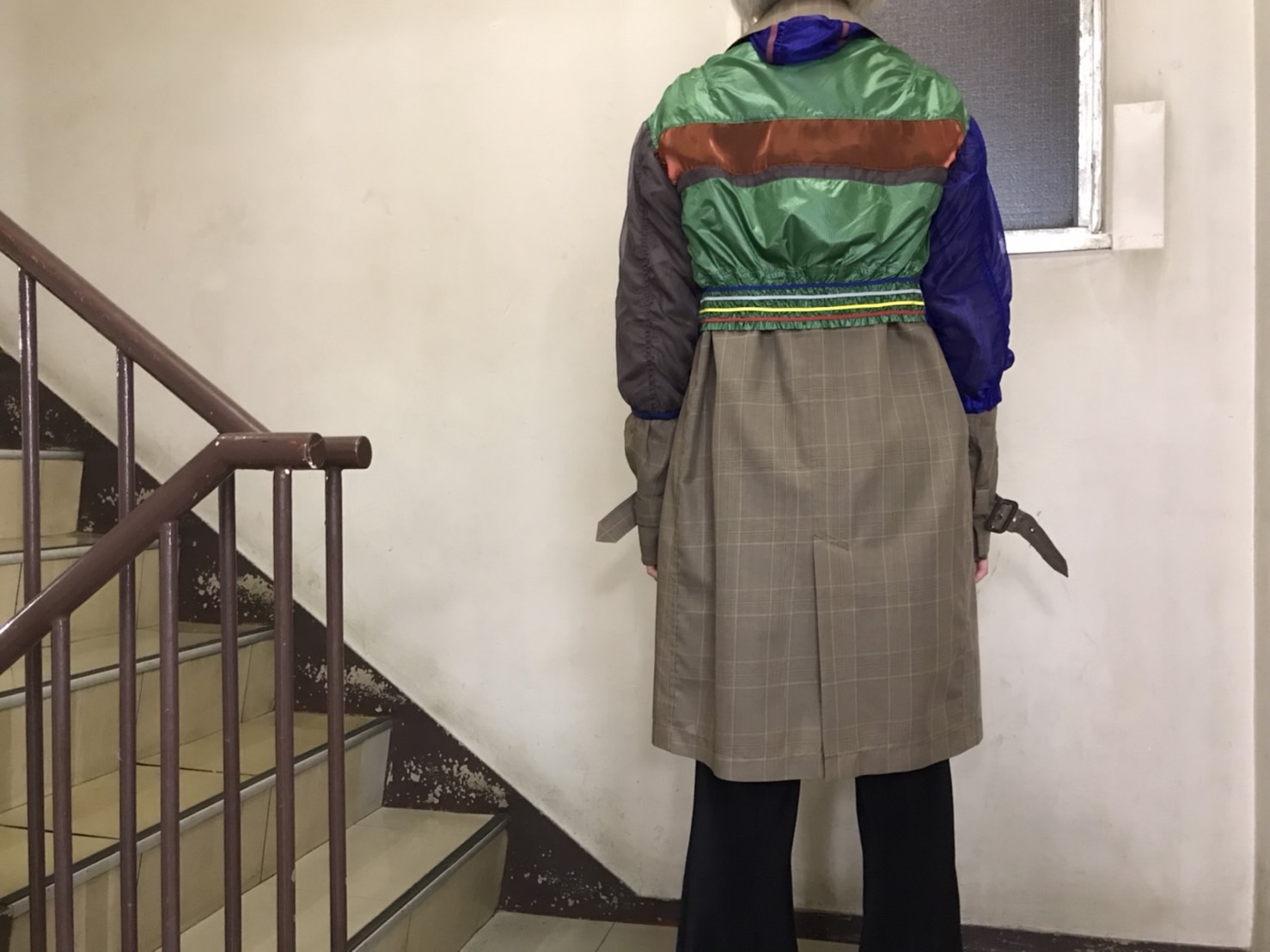 kolor/カラー】再構築チェックトレンチコート【買取入荷情報 