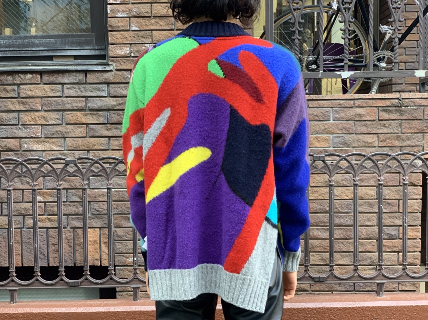 sacai× kaws】ジャガードニットプルオーバー【買取入荷情報 