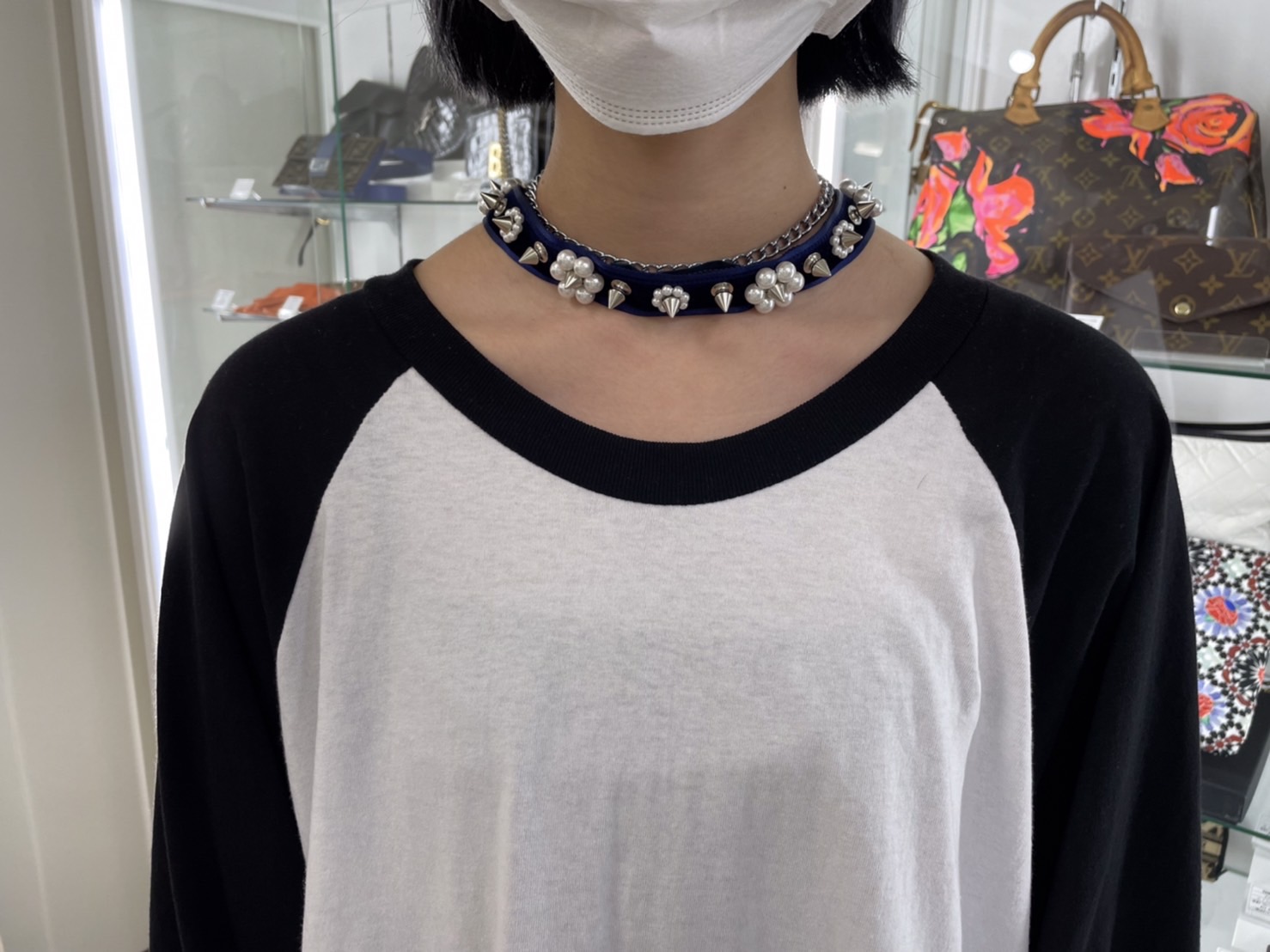 kolor】パール&スタッズネックレス【買取入荷】 | カインドオル 