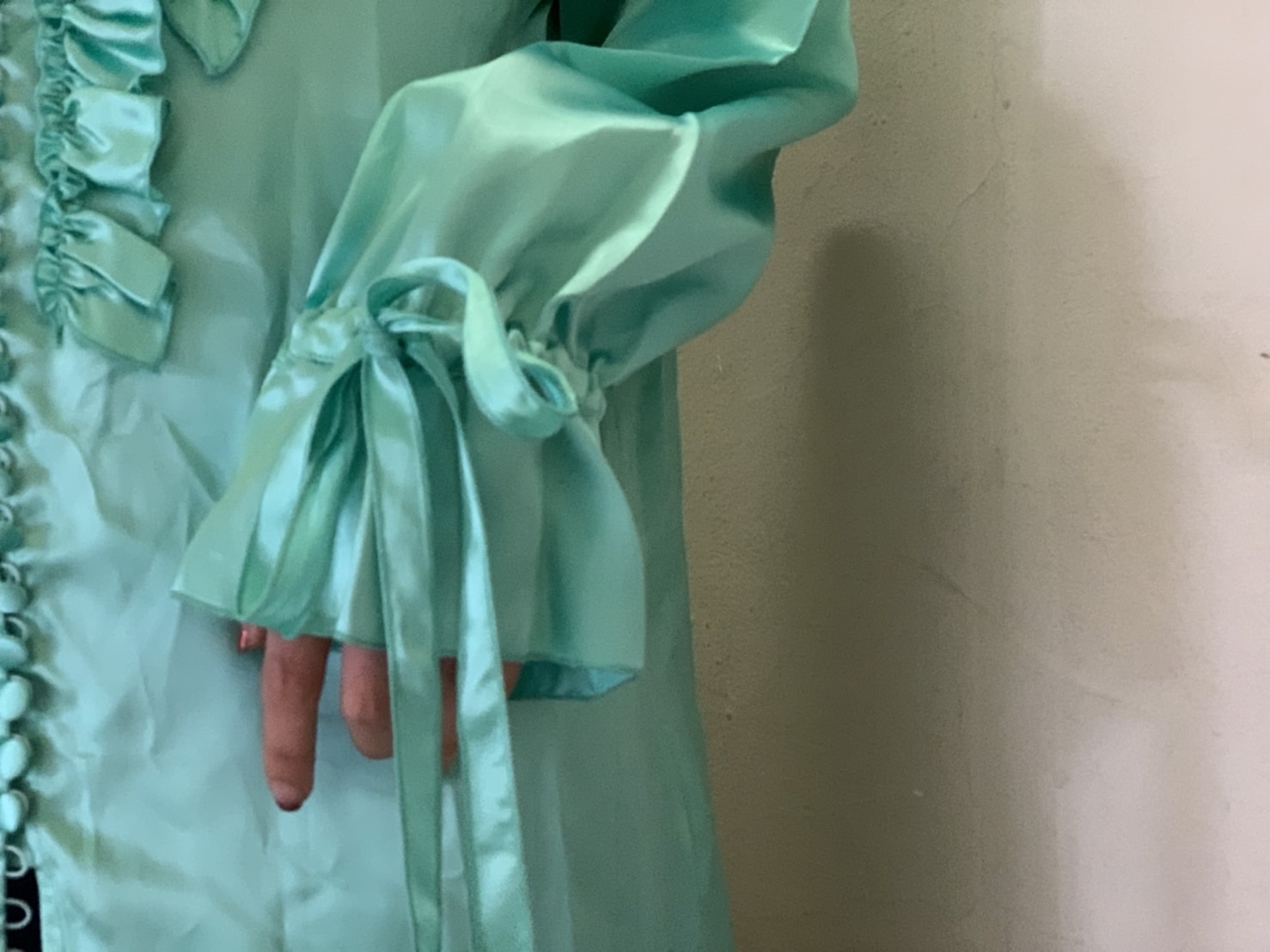 MM6 Maison Margiela】サテンフリルシャツ【買取入荷】 | カインドオル 