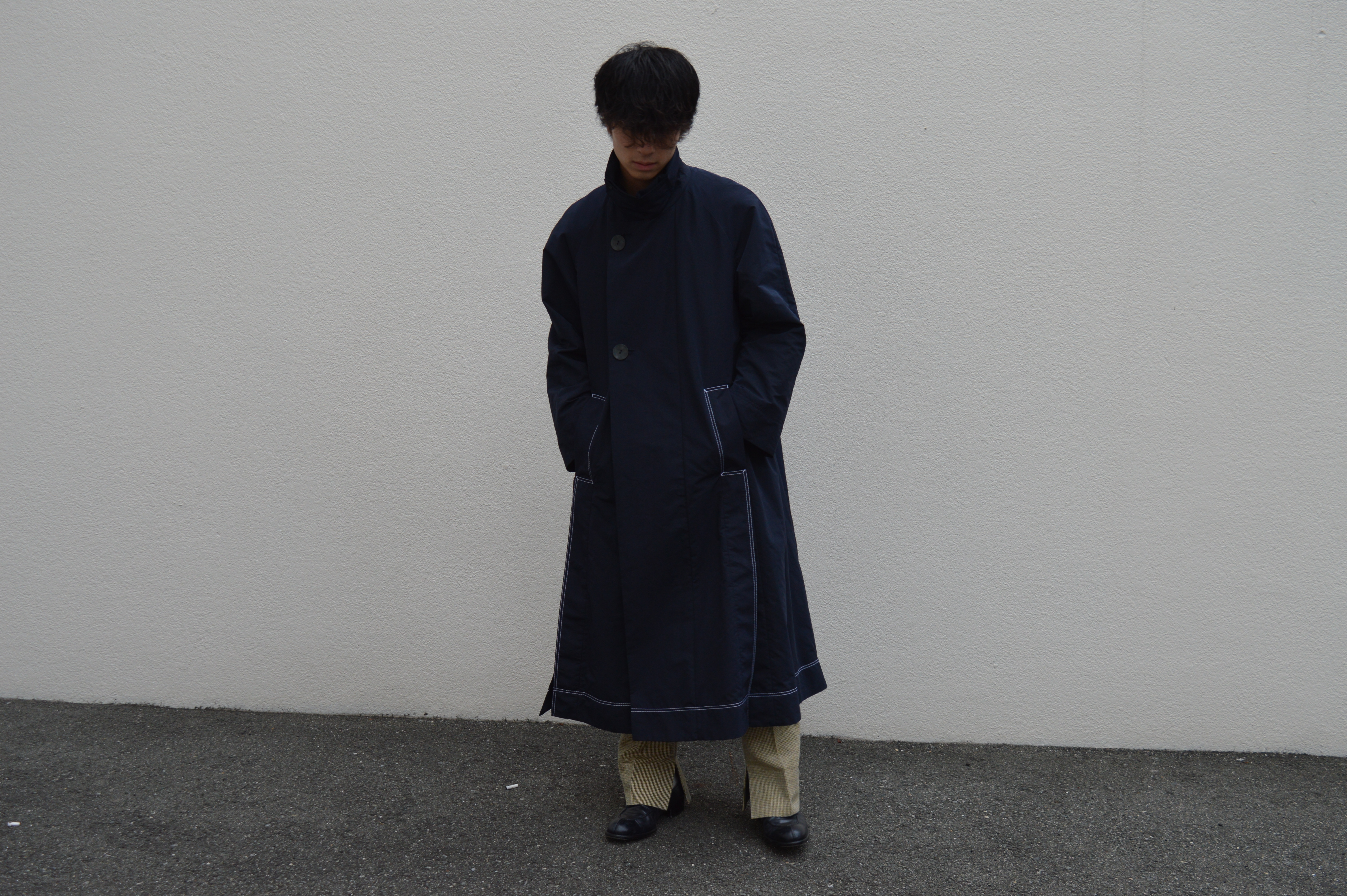 omar afridi Wrap Trench Coat - ジャケット/アウター