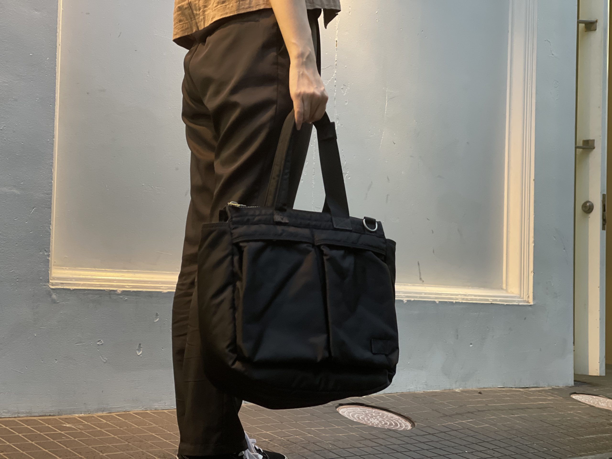 20AW sacai x PORTER Pocket Tote Large