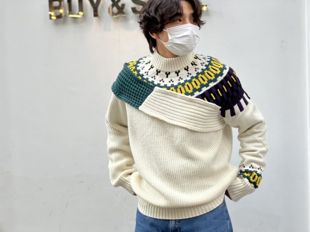 sacai/サカイ】Wool Knit Pullover【買取入荷情報】 | カインドオル
